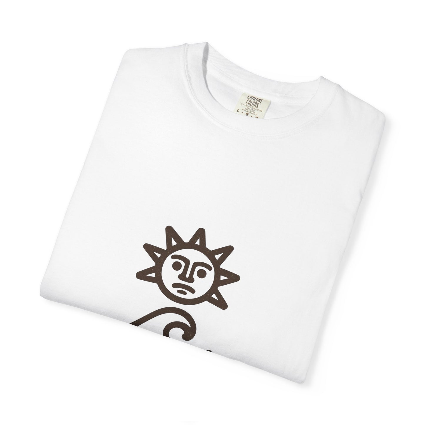 Sun and Monkey Graphic T-Shirt - Unisex Gift, Summer Wear, Eco-Friendly, Casual Tee, Boho Style